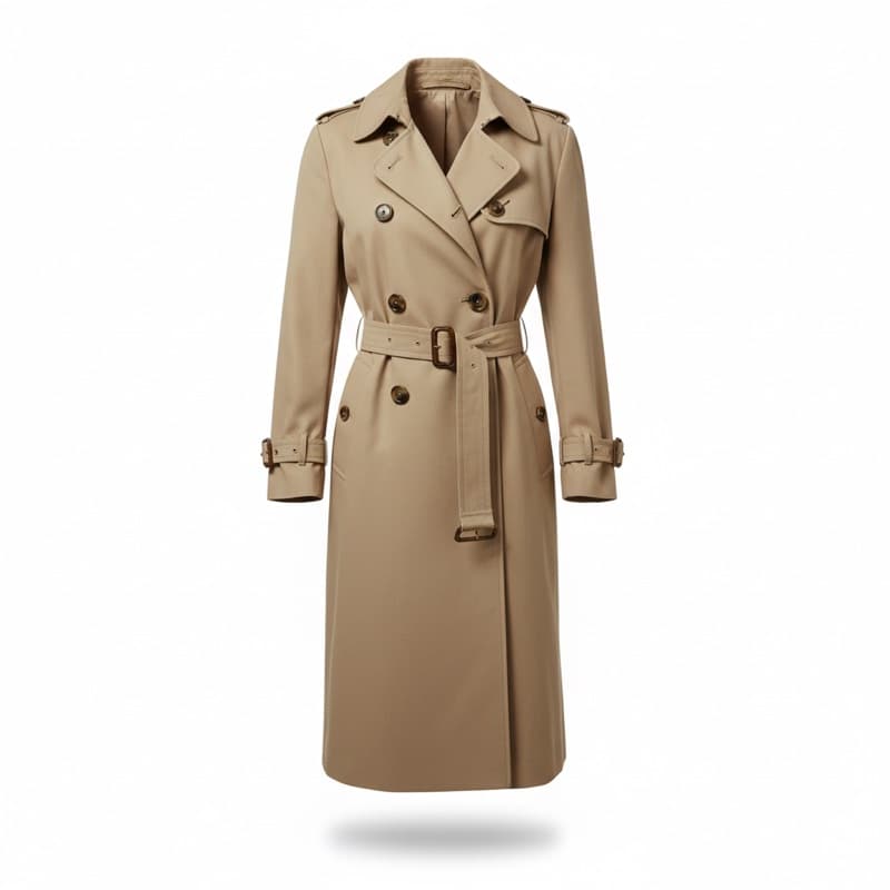 Trenchcoat mit Gürtel