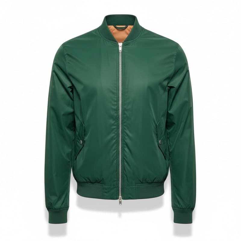 Bomberjacke mit Reißverschluss