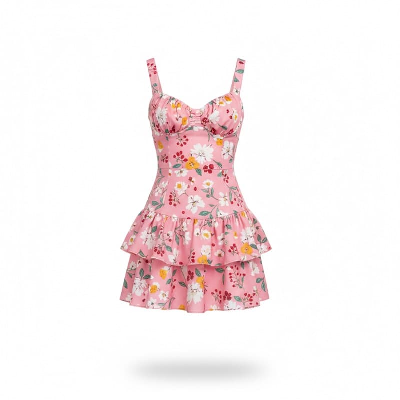 Sommerkleid mit Blümchenmuster